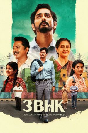 3BHK 2025 WebRip [Hindi + Tamil + Telugu] 480p 720p ESub