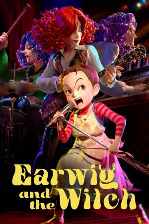 Earwig and the Witch 2021 BluRay [Hindi + English] 480p, 720p ESub