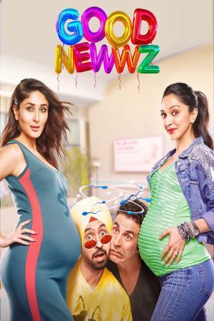 Good Newwz 2019 WebRip [Hindi] 480p, 720p ESub