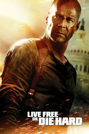 Live Free or Die Hard 2007 BluRay [Hindi + English] 480p, 720p ESub