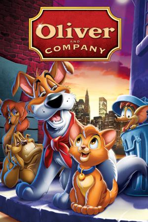Oliver & Company 1988 BluRay [Hindi + English] 480p, 720p ESub