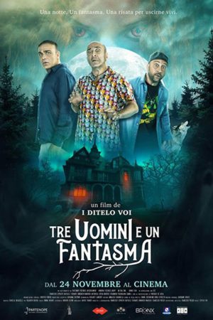 Three Man And A Ghost 2022 WebRip [Hindi + Tamil + Telugu] 480p, 720p ESub